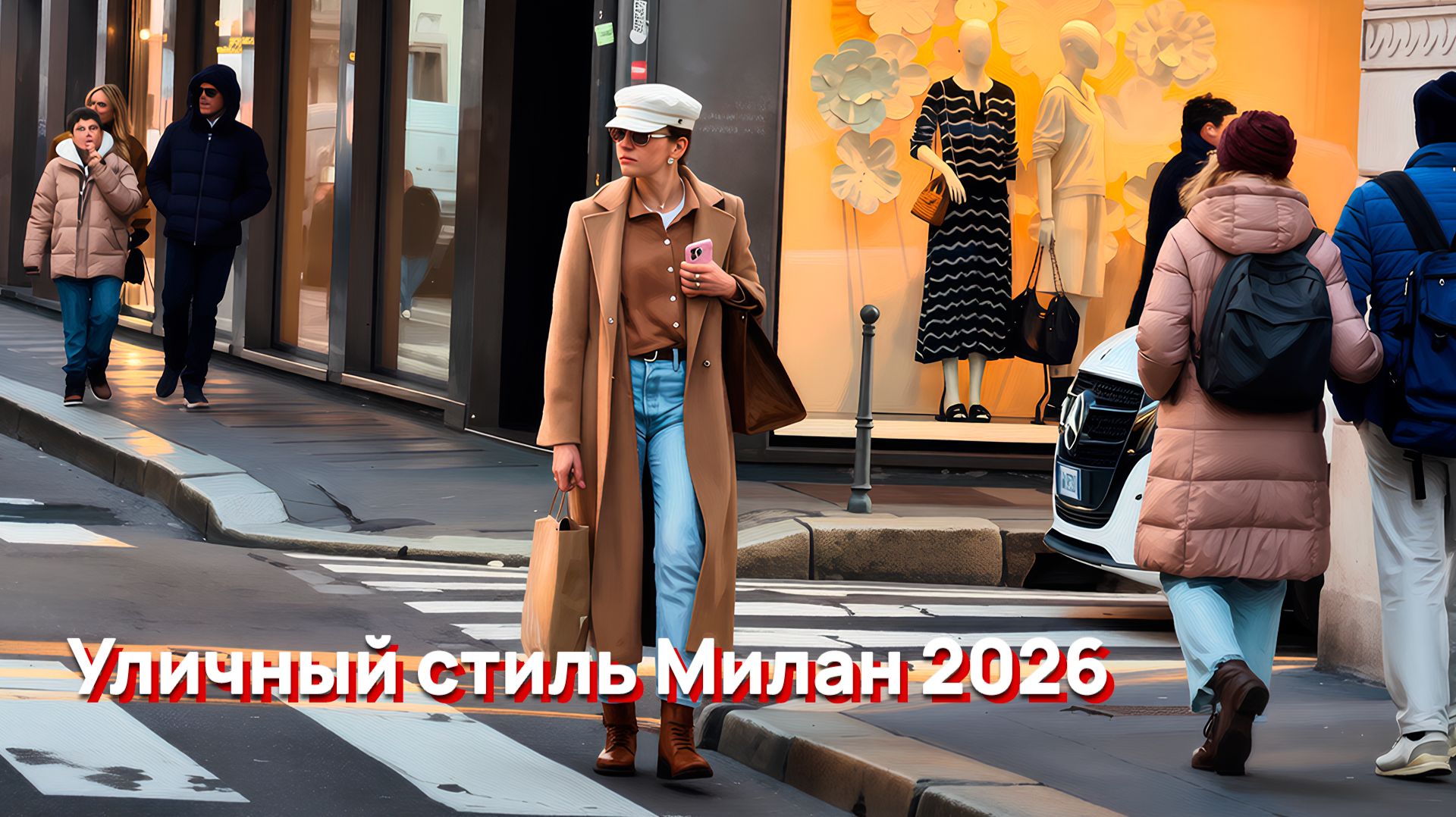 Уличная мода - уличный стиль Милан 2026 смотреть онлайн