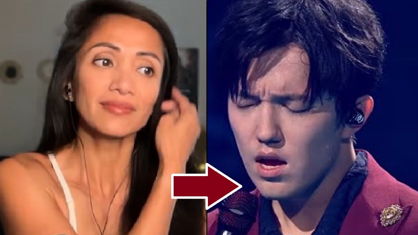 КРАСОТКА ИЗ АМЕРИКИ ВПЕРВЫЕ СМОТРИТ ДИМАША _ РЕАКЦИЯ С ПЕРЕВОДОМ смотреть онлайн