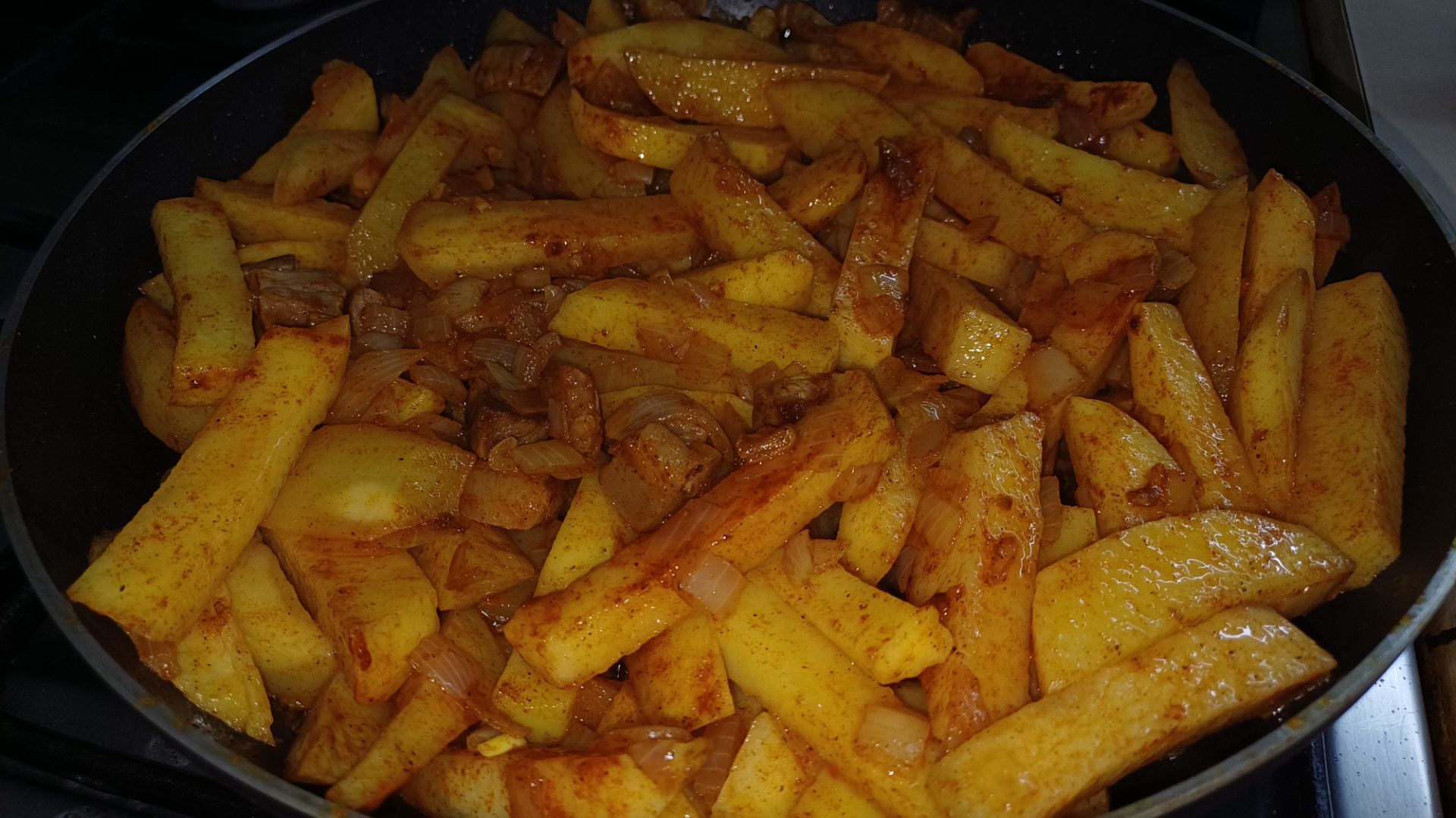 Картошка, жаренная с салом! Этот рецепт очень простой. смотреть онлайн