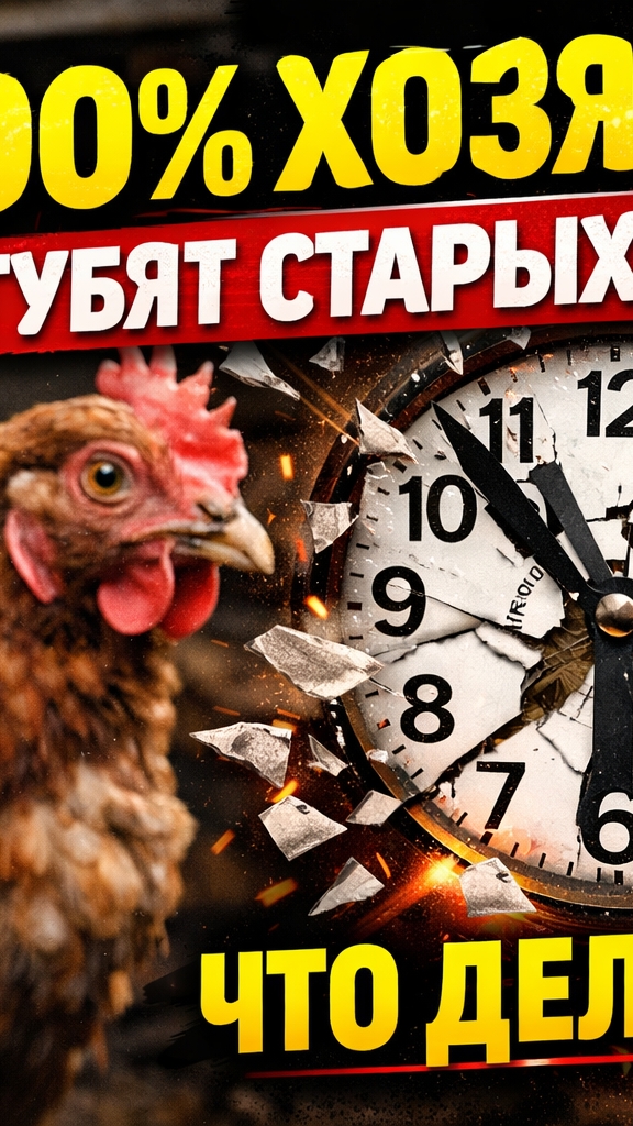 90% губят старых кур 🐔🐔