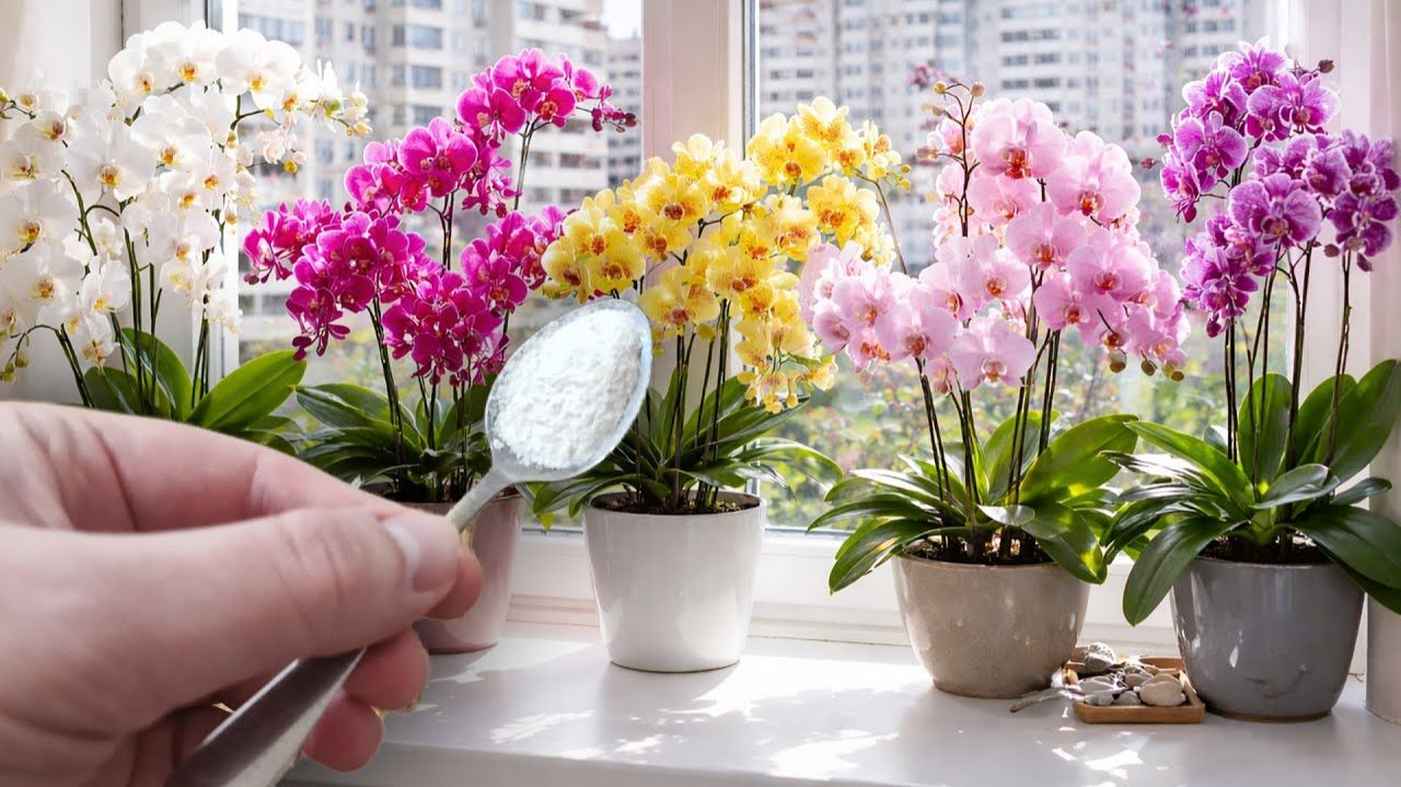 Орхидеи будут цвести как бешеные! Орхидеи все в бутонах и крепких корнях. Бабушкина подкормка смотреть онлайн