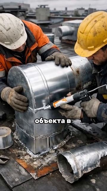 На выполнение работ по капремонту вентиляционной трубы