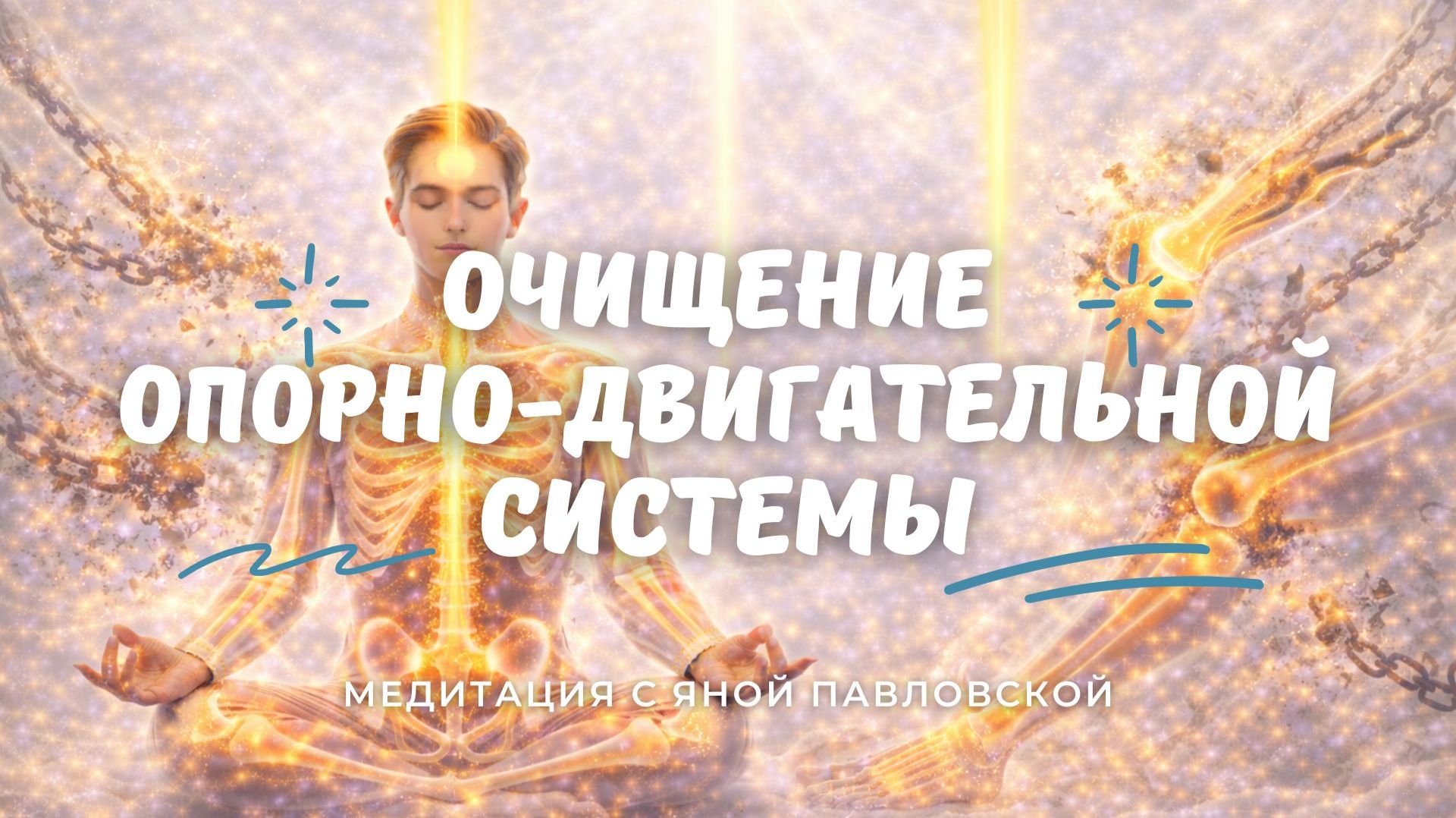 Медитация на очищение опорно-двигательной системы | Яна Павловская