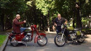 JAWA 350/354 и JAWA 300 Forty Two - неповторимый чешский оригинал и современная индийская поделка
