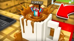 🍿 Я СЛУЧАЙНО УМЕНЬШИЛСЯ И ПОПАЛ В ЛОВУШКУ В МАЙНКРАФТ | Компот Minecraft