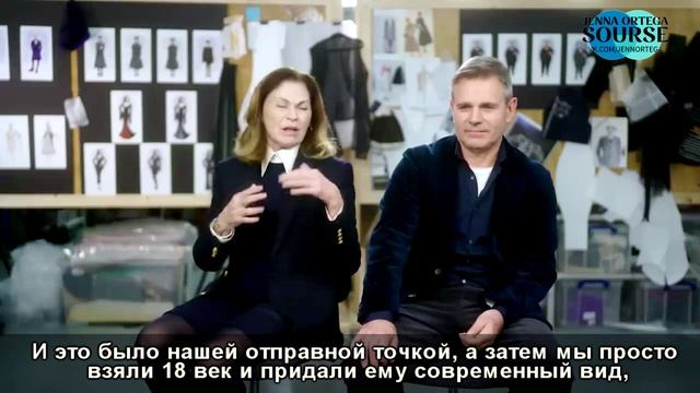 За кадром второго сезона сериала «Уэнсдей» | Vogue [rus sub] смотреть онлайн