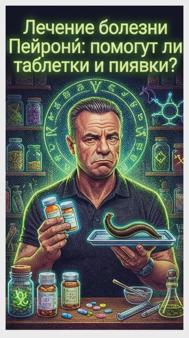 Лечение болезни Пейрони́: помогут ли таблетки и пиявки?