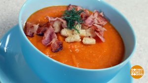 Готовим пряный тыквенный суп-пюре. Доброе утро. Фрагмент выпуска от 02.02.2026