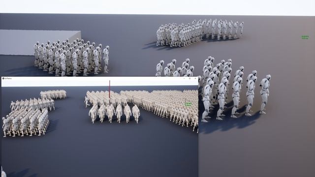 Перемещение и переключение анимаций персонажей в отрядах — Тактика, Духа Времени (UE 4)