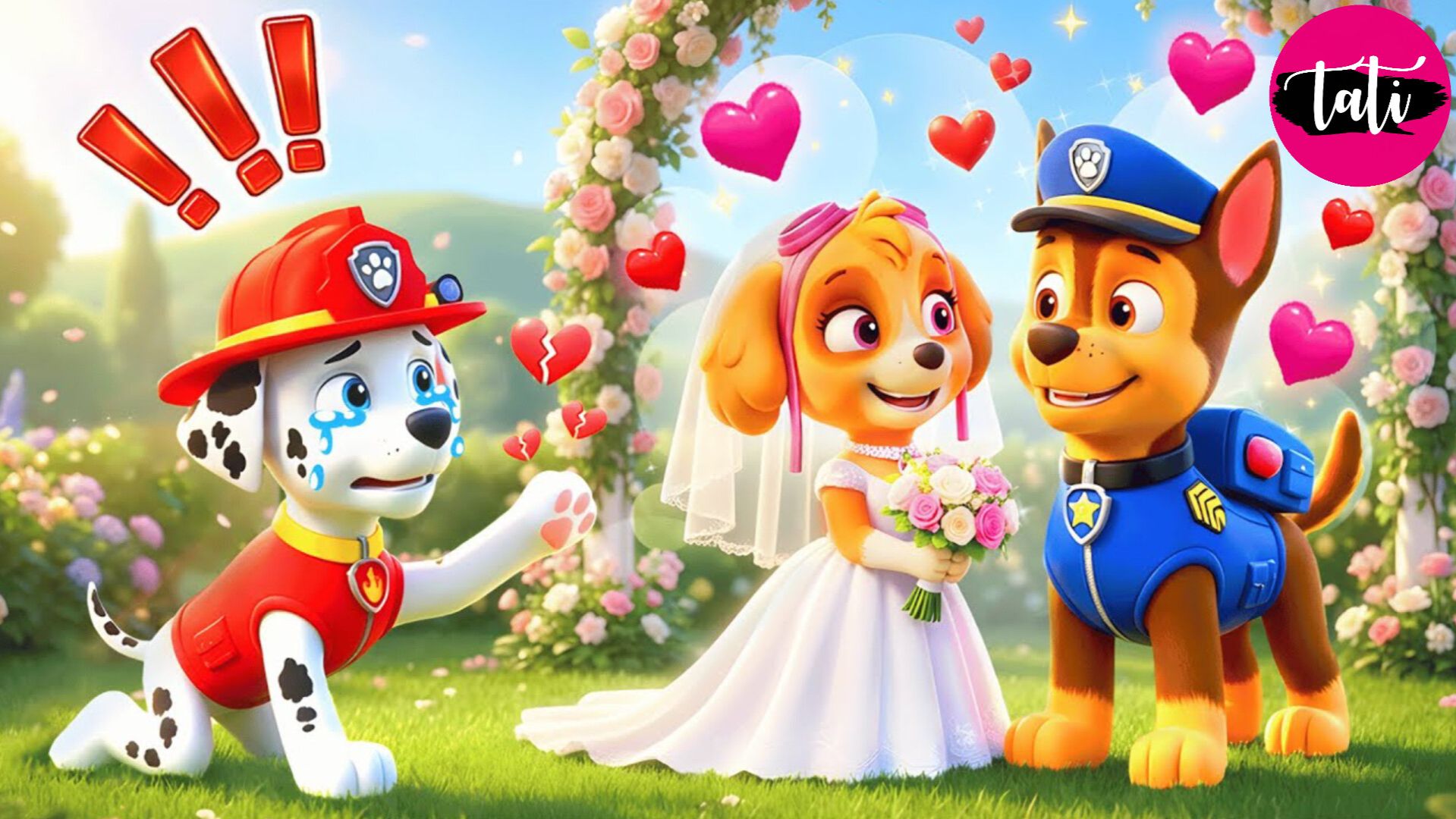 Щенячий патруль и Маршалл. Залипательное видео. Мультфильм для детей и малышей. Анимация 166 Щенячий патруль и Маршалл. Залипательное видео. Мультфильм для детей и малышей. Анимация 166