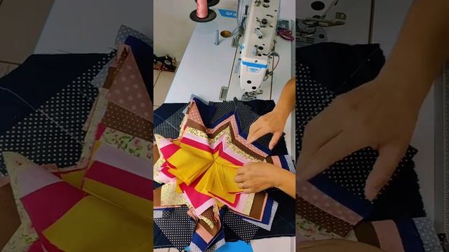 «Одинокая Звезда» (пэчворк). Вариант 1-й