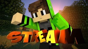 Первый стрим в майнкрафт/ Minecraft