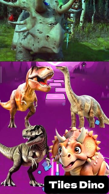 КТО САМЫЙ КРУТОЙ? - Мультики про Динозавров уровень 97 | МУЛЬТФИЛЬМЫ ДИНОЗАВРЫ в Tiles Hop смотреть онлайн