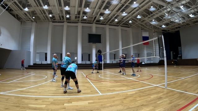 Волейбол. Лига 55+. Silver — Блг.60+. 1ч.11.12. 2025г