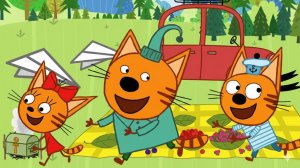 Три Кота Мультфильм | Учим Цвета - Раскраска для Детей | Три Кота Мультик Смотреть |Развивающая Игра