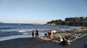 Северный пляж Нячанга (Вьетнам) в конце января 2026