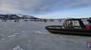 Опасная рыбалка: ледовый припай может оторвать и вынести в открытое море