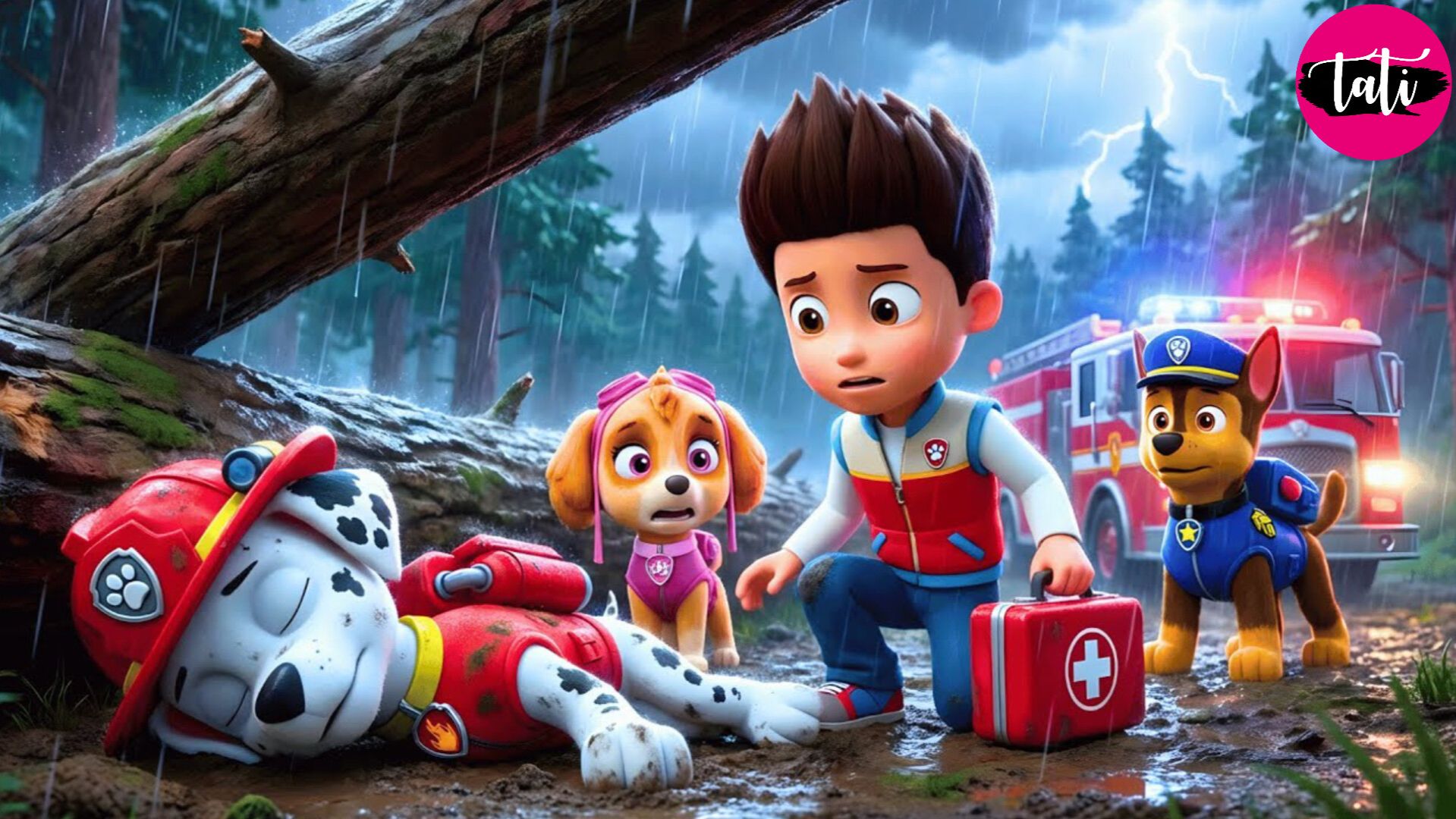 Щенячий патруль и Маршалл. Залипательное видео. Мультфильм для детей и малышей. Анимация 167 Щенячий патруль и Маршалл. Залипательное видео. Мультфильм для детей и малышей. Анимация 167