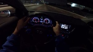 2018 Хёндай Солярис / Hyundai Solaris ГБО Метан 1.4 автомат 100 л.с.| Ночной тест-драйв | Делимобиль