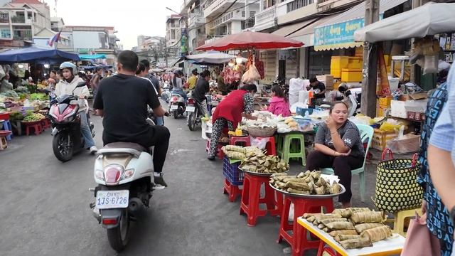 НОЧНОЙ ПНОМПЕНЬ 🕯️ Стритфуд-шок на самом известном рынке страны смотреть онлайн