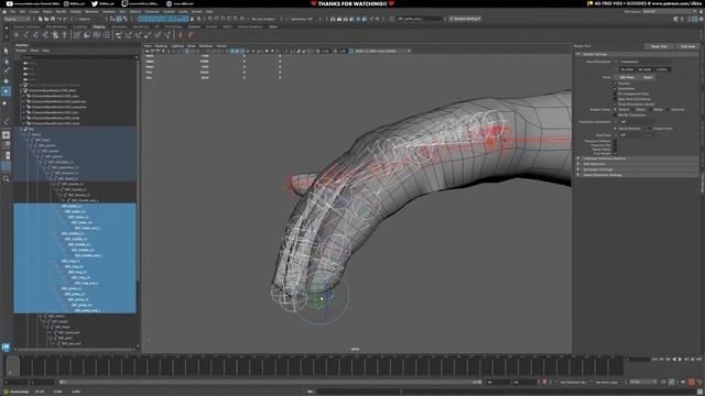 Character Rigging in Maya! Episode 4 — Binding the Mesh to the Skeleton — Dikko (1080p, h264)