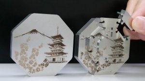 Искусство в металле: как создаются стальные пазлы.