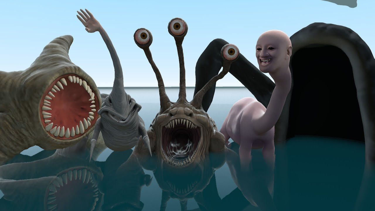 Мы Заплыли Слишком Далеко Против Монстра-морской Звезды И Пожирателя Морей смотреть онлайн