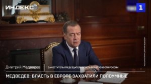 Медведев: власть в Европе захватили полоумные