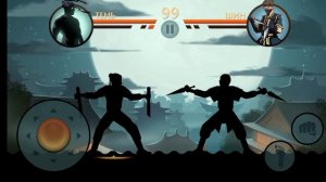 Победил Шина в shadow fight