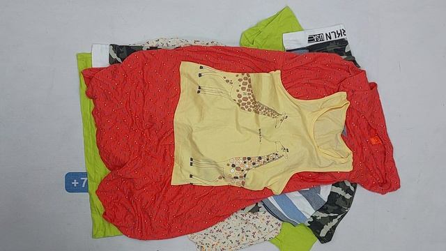 Детский микс лето  секонд оптом 2 пак