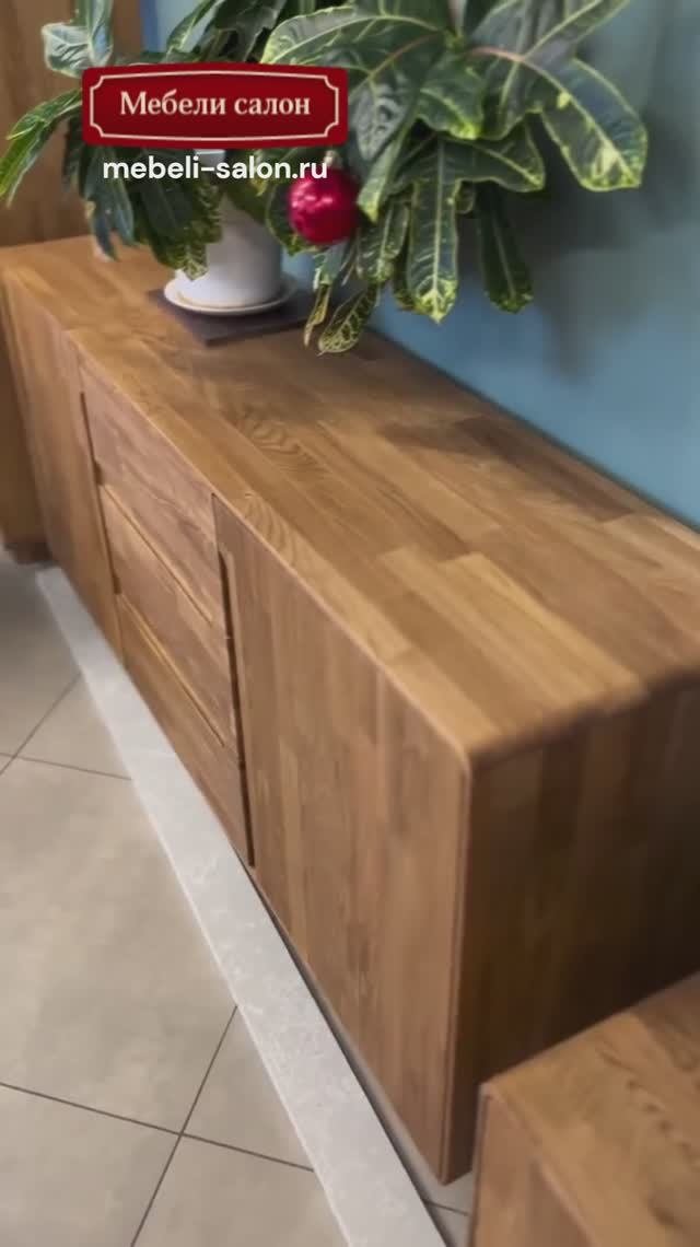 Комод из массива дуба "Amandi 3.2.3" от фабрики Стэнлес (Белоруссия)