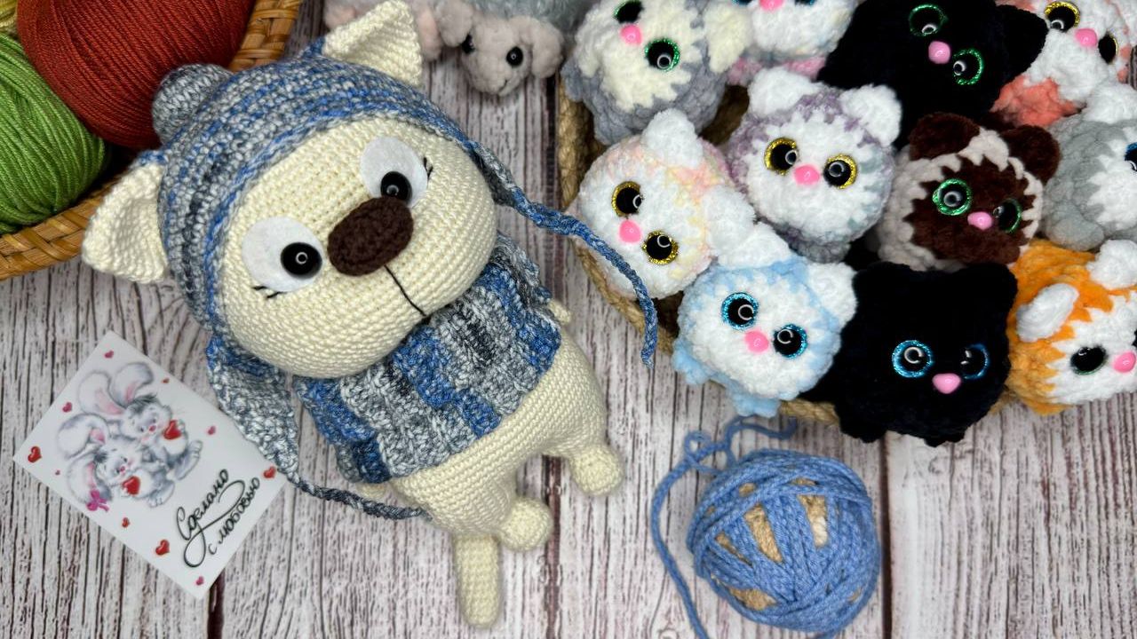 Вязовлог 05/26 | Готовые игрушки | Немного поговорила о планах | Ищу оптовых заказчиков ❤️ смотреть онлайн