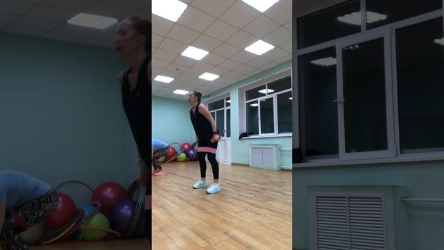 Фитнес резинка + Гантели 2 кг.!