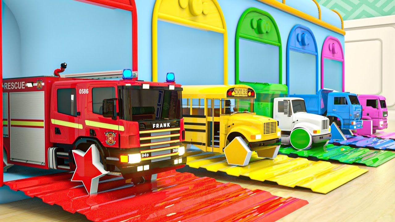 Самые популярные мультфильмы для детей и малышей про машинки - Самые популярные песенки для детей смотреть онлайн