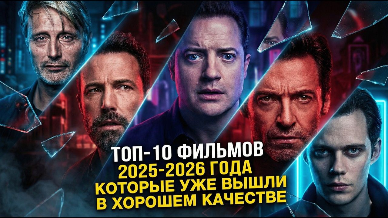 ТОП-10 ФИЛЬМОВ 2025-2026 ГОДА КОТОРЫЕ УЖЕ ВЫШЛИ В ХОРОШЕМ КАЧЕСТВЕ 🍿 смотреть онлайн
