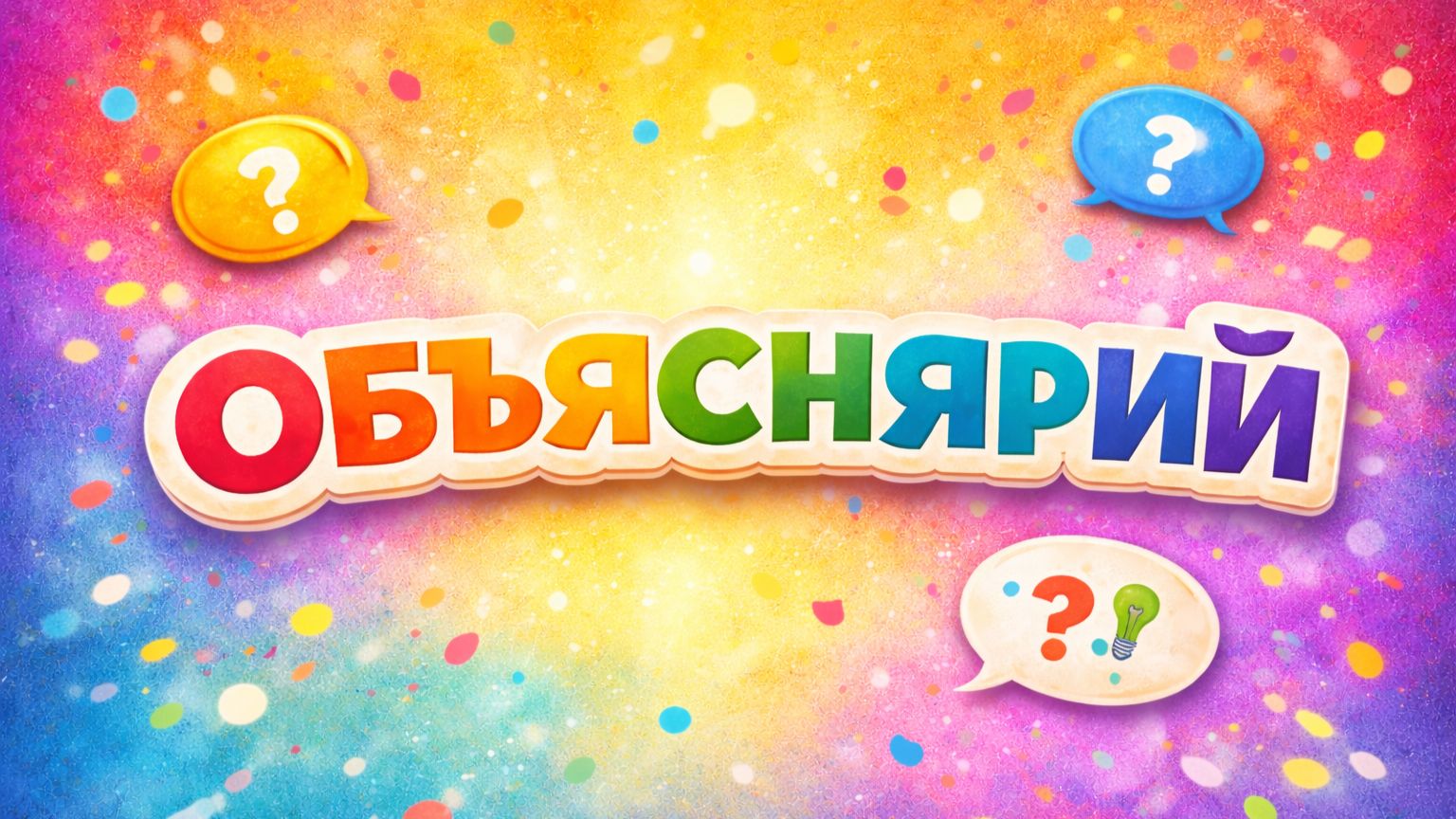 Объяснярий — правила настольной игры | Как играть (быстро и понятно)