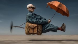 AI Surreal Flying Machines-I'm Floating High ｜ 4K-(2160p30)