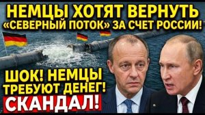 ГЕРМАНИЯ СОШЛА С УМА! Взорвали трубы, а теперь ТРЕБУЮТ их починить.