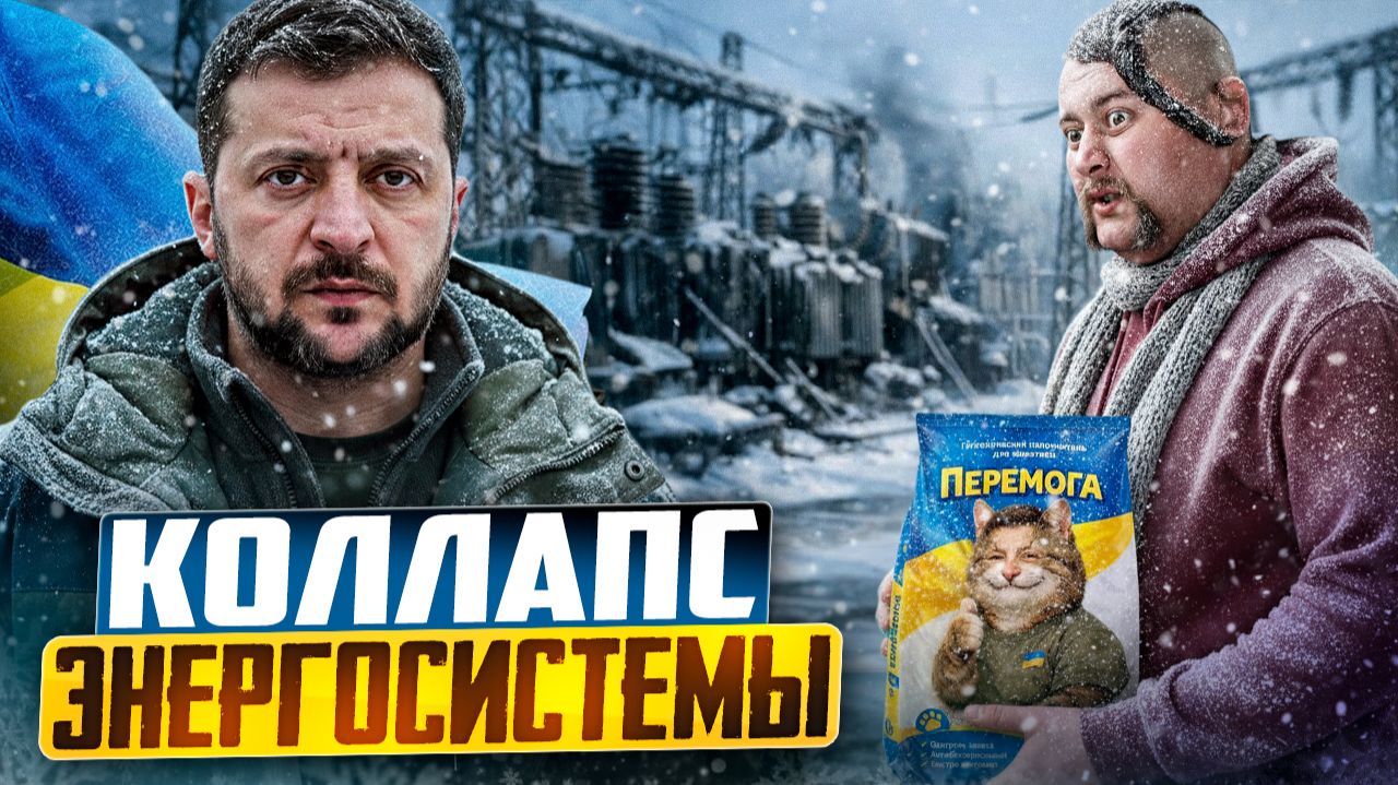 Энергосистеме КОНЕЦ! Украина погружается в коммунальный КОЛЛАПС смотреть онлайн