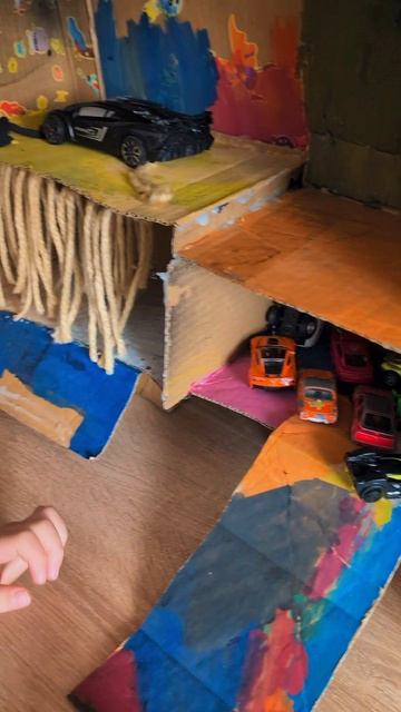 Автомойка своими руками. Дети 3+