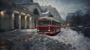 Моросящий дождь на Петроградке (Январь 2025)