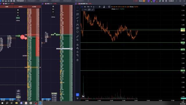 заход заранее, откис