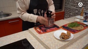 Утреннее меню. Готовим "Картофельные блины с начинкой"