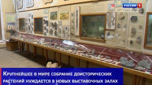 Крупнейшее в мире собрание доисторических растений нуждается в новых выставочных залах