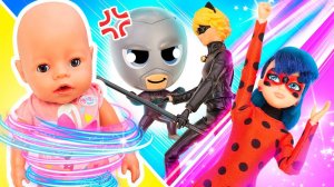 Леди Баг и большой малыш! 👶 | Спасение Супер Кота | Приключения для детей