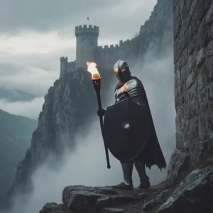 🌀 Рыцари перед осадой: стражи замка в ожидании битвы ⚔️