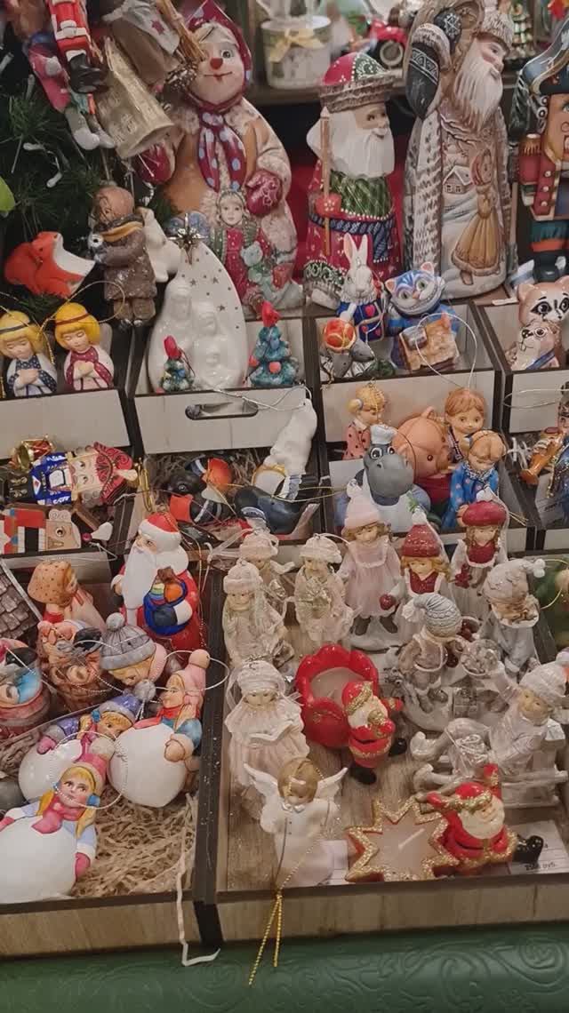 Новогодние сувениры в центре Москвы, часть 3 - Mitti Life смотреть онлайн