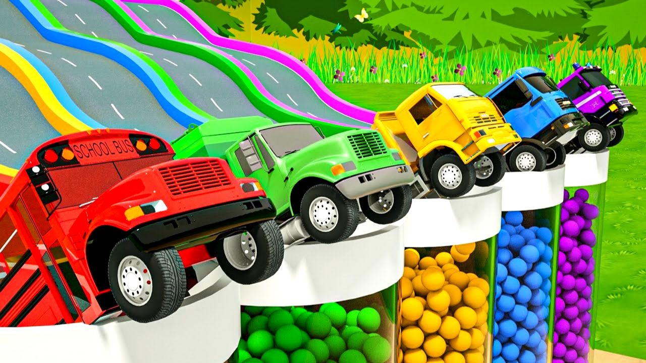 Самые популярные мультики про машинки для детей и малышей - Самые популярные песенки для детей смотреть онлайн