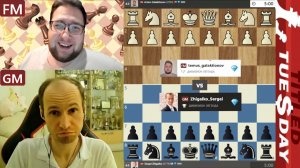 Гроссмейстеров ДЕРЁТ как НАЧИНАЮЩИХ! Артём Галактионов - Сергей Жигалко 27.01.2026