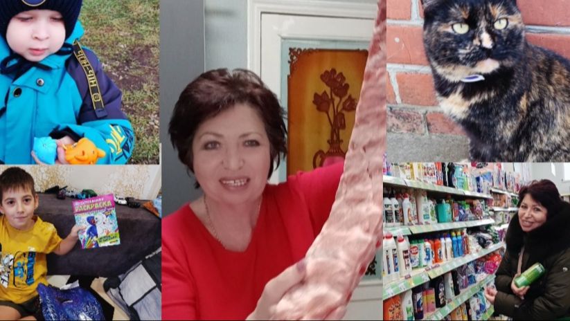 Семейный влог//Большая посылка от подписчицы Марины//Наши покупки//Жизнь в станице с внуками смотреть онлайн